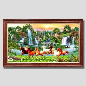 Bát mã truy phong (Mã tranh 0001)