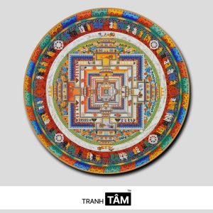 Tranh Mandala (Mạn-đà-la) | Tranh hộp đèn cao cấp | Mã tranh 100 | [tranhtam.com]