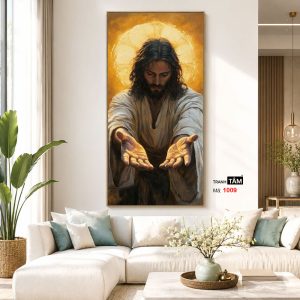 Chúa Giêsu | Tranh hộp đèn cao cấp | Mã tranh 1009 | Tranh TÂM - Ảnh 5