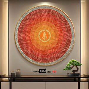 Tranh Mandala (Mạn-đà-la) | Tranh hộp đèn cao cấp | Mã tranh 101 | [tranhtam.com] - Ảnh 3