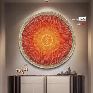 Alternative view of Tranh Mandala (Mạn-đà-la) | Tranh hộp đèn cao cấp | Mã tranh 101 | [tranhtam.com]