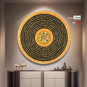 Alternative view of Tranh Mandala (Mạn-đà-la) | Tranh hộp đèn cao cấp | Mã tranh 102 | [tranhtam.com]