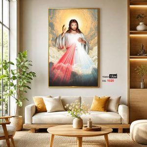 Chúa Giêsu | Tranh hộp đèn cao cấp | Mã tranh 1020 | Tranh TÂM - Ảnh 3