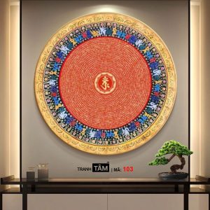 Tranh Mandala (Mạn-đà-la) | Tranh hộp đèn cao cấp | Mã tranh 103 | [tranhtam.com] - Ảnh 3