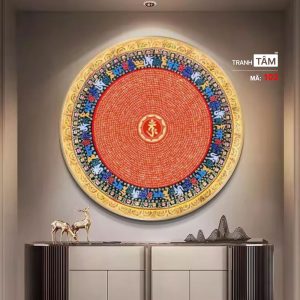 Alternative view of Tranh Mandala (Mạn-đà-la) | Tranh hộp đèn cao cấp | Mã tranh 103 | [tranhtam.com]