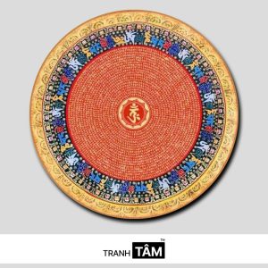 Tranh Mandala (Mạn-đà-la) | Tranh hộp đèn cao cấp | Mã tranh 103 | [tranhtam.com]
