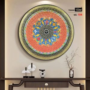 Tranh Mandala (Mạn-đà-la) | Tranh hộp đèn cao cấp | Mã tranh 104 | [tranhtam.com] - Ảnh 4
