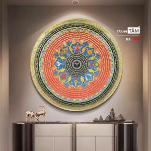 Alternative view of Tranh Mandala (Mạn-đà-la) | Tranh hộp đèn cao cấp | Mã tranh 104 | [tranhtam.com]