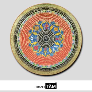 Tranh Mandala (Mạn-đà-la) | Tranh hộp đèn cao cấp | Mã tranh 104 | [tranhtam.com]