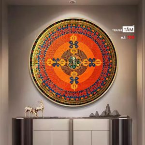 Alternative view of Tranh Mandala (Mạn-đà-la) | Tranh hộp đèn cao cấp | Mã tranh 105 | [tranhtam.com]