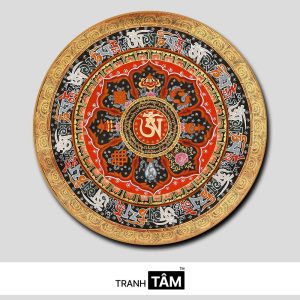 Tranh Mandala (Mạn-đà-la) | Tranh hộp đèn cao cấp | Mã tranh 106 | [tranhtam.com]
