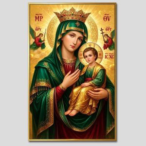 Đức mẹ Maria | Tranh hộp đèn cao cấp | Mã tranh 1067 | Tranh TÂM