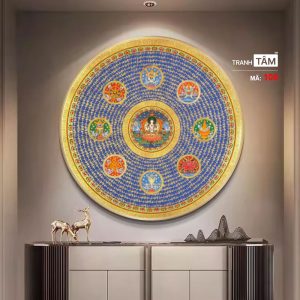 Alternative view of Tranh Mandala (Mạn-đà-la) | Tranh hộp đèn cao cấp | Mã tranh 108 | [tranhtam.com]