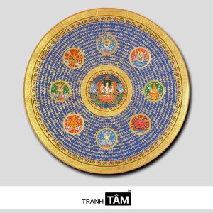 Tranh Mandala (Mạn-đà-la) | Tranh hộp đèn cao cấp | Mã tranh 108 | [tranhtam.com]