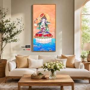 Alternative view of Hư Không Tạng Bồ Tát | Tranh hộp đèn cao cấp | Mã tranh 1100 | Tranh TÂM