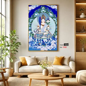 Hư Không Tạng Bồ Tát | Tranh hộp đèn cao cấp | Mã tranh 1102  | Tranh TÂM - Ảnh 3