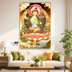 Alternative view of Hư Không Tạng Bồ Tát | Tranh hộp đèn cao cấp | Mã tranh 1103 | Tranh TÂM