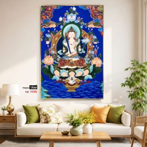 Alternative view of Hư Không Tạng Bồ Tát | Tranh hộp đèn cao cấp | Mã tranh 1105 | Tranh TÂM