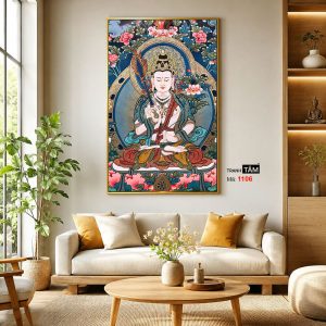 Hư Không Tạng Bồ Tát | Tranh hộp đèn cao cấp | Mã tranh 1106 | Tranh TÂM - Ảnh 3