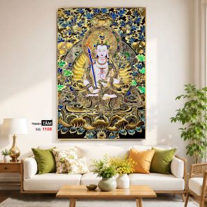 Alternative view of Hư Không Tạng Bồ Tát | Tranh hộp đèn cao cấp | Mã tranh 1108 | Tranh TÂM