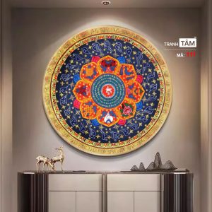 Alternative view of Tranh Mandala (Mạn-đà-la) | Tranh hộp đèn cao cấp | Mã tranh 111 | [tranhtam.com]