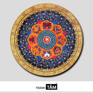 Tranh Mandala (Mạn-đà-la) | Tranh hộp đèn cao cấp | Mã tranh 111 | [tranhtam.com]