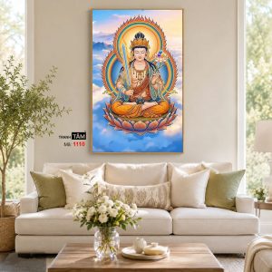 Hư Không Tạng Bồ Tát | Tranh hộp đèn cao cấp | Mã tranh 1110 | Tranh TÂM - Ảnh 4
