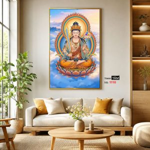 Hư Không Tạng Bồ Tát | Tranh hộp đèn cao cấp | Mã tranh 1110 | Tranh TÂM - Ảnh 3