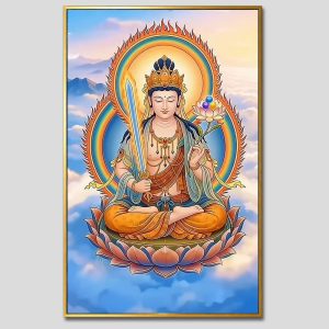 Hư Không Tạng Bồ Tát | Tranh hộp đèn cao cấp | Mã tranh 1110 | Tranh TÂM