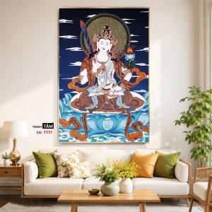 Alternative view of Hư Không Tạng Bồ Tát | Tranh hộp đèn cao cấp | Mã tranh 1111 | Tranh TÂM