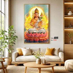 Hư Không Tạng Bồ Tát | Tranh hộp đèn cao cấp | Mã tranh 1114 | Tranh TÂM - Ảnh 3