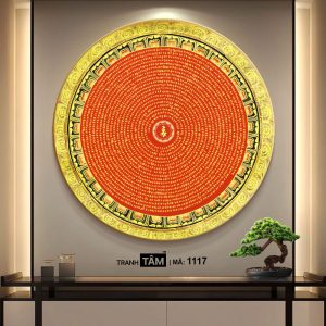 Tranh Mandala (Mạn-đà-la) | Tranh hộp đèn cao cấp | Mã tranh 1117 | [tranhtam.com] - Ảnh 4