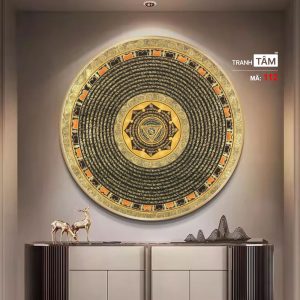 Alternative view of Tranh Mandala (Mạn-đà-la) | Tranh hộp đèn cao cấp | Mã tranh 112 | [tranhtam.com]