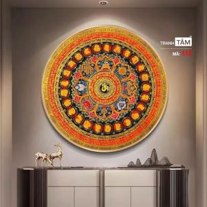 Alternative view of Tranh Mandala (Mạn-đà-la) | Tranh hộp đèn cao cấp | Mã tranh 113 | [tranhtam.com]
