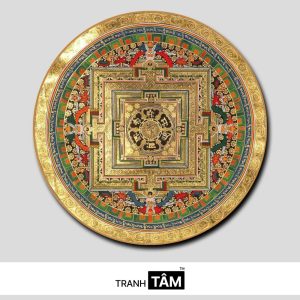 Tranh Mandala (Mạn-đà-la) | Tranh hộp đèn cao cấp | Mã tranh 114 | [tranhtam.com]