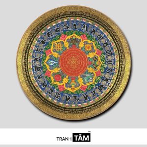 Tranh Mandala (Mạn-đà-la) | Tranh hộp đèn cao cấp | Mã tranh 116 | [tranhtam.com]