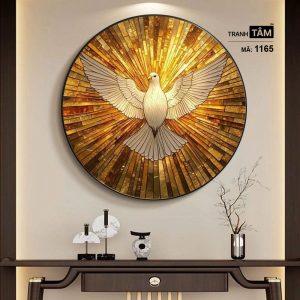 Chim bồ câu | Tranh hộp đèn cao cấp | Mã tranh 1165  | Tranh TÂM - Ảnh 5