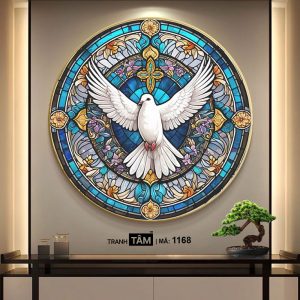 Chim bồ câu | Tranh hộp đèn cao cấp | Mã tranh 1168 | Tranh TÂM - Ảnh 4