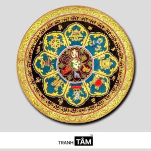 Tranh Mandala (Mạn-đà-la) | Tranh hộp đèn cao cấp | Mã tranh 117 | [tranhtam.com]