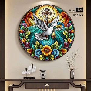 Chim bồ câu | Tranh hộp đèn cao cấp | Mã tranh 1173 | Tranh TÂM - Ảnh 5
