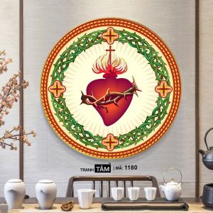 Trái tim của Chúa | Tranh hộp đèn cao cấp | Mã tranh 1180 | Tranh TÂM - Ảnh 3