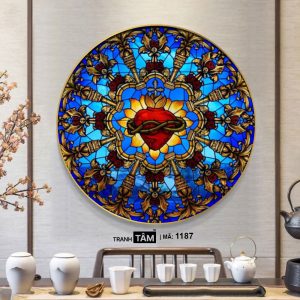 Alternative view of Trái tim của Chúa | Tranh hộp đèn cao cấp | Mã tranh 1187 | Tranh TÂM