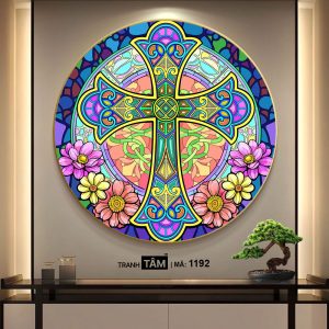 Cây thánh giá | Tranh hộp đèn cao cấp | Mã tranh 1192 | Tranh TÂM - Ảnh 4
