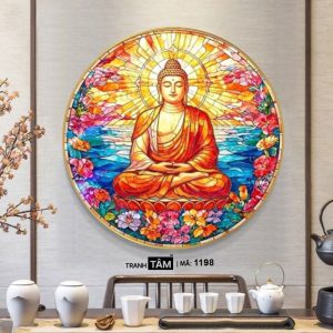 Alternative view of Phật Thích Ca Mâu Ni | Tranh hộp đèn cao cấp | Mã tranh 1198 | Tranh TÂM