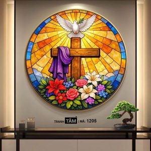 Cây thánh giá | Tranh hộp đèn cao cấp | Mã tranh 1205 | Tranh TÂM - Ảnh 4