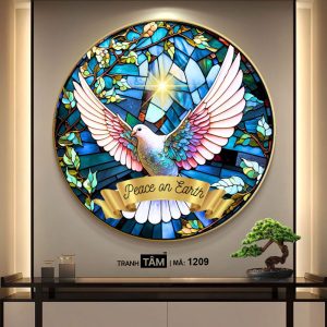 Chim bồ câu | Tranh hộp đèn cao cấp | Mã tranh 1209 | Tranh TÂM - Ảnh 4