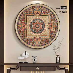 Tranh Mandala (Mạn-đà-la) | Tranh hộp đèn cao cấp | Mã tranh 1222 | [tranhtam.com] - Ảnh 5
