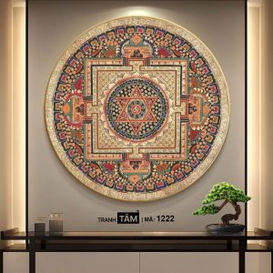 Tranh Mandala (Mạn-đà-la) | Tranh hộp đèn cao cấp | Mã tranh 1222 | [tranhtam.com] - Ảnh 4