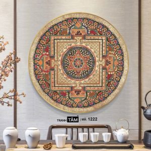 Alternative view of Tranh Mandala (Mạn-đà-la) | Tranh hộp đèn cao cấp | Mã tranh 1222 | [tranhtam.com]