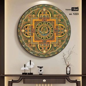 Tranh Mandala (Mạn-đà-la) | Tranh hộp đèn cao cấp | Mã tranh 1223 | [tranhtam.com] - Ảnh 5